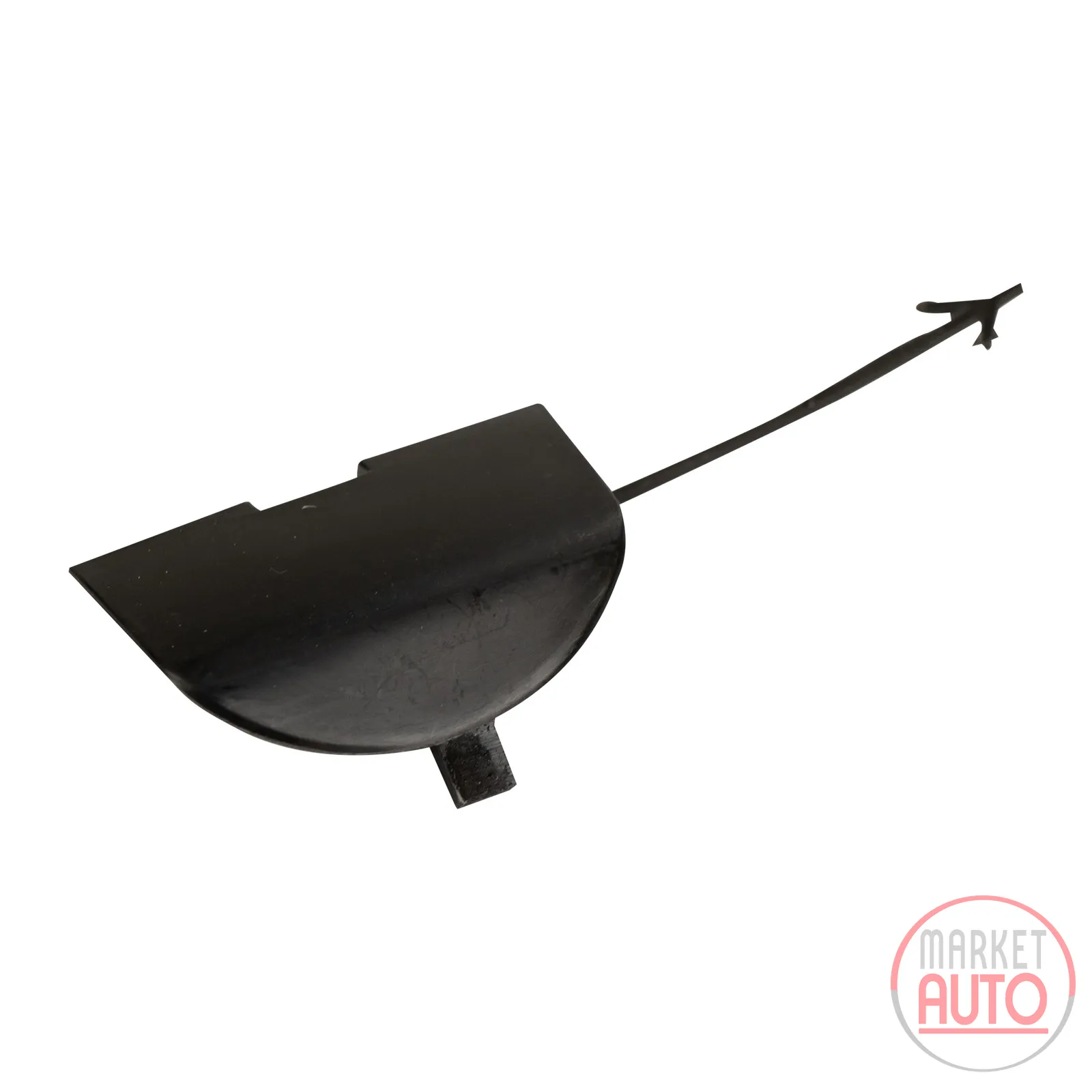 Front bumper cover tow hook