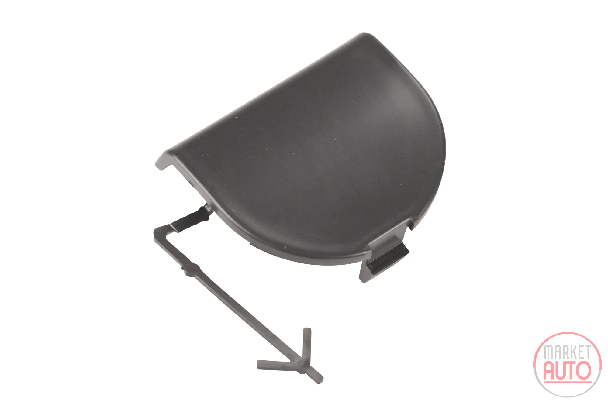 Rear bumper cover tow hook