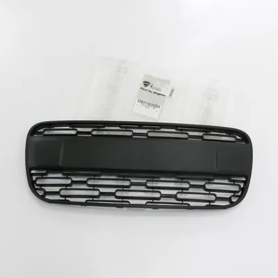 Radiator grille bumper center