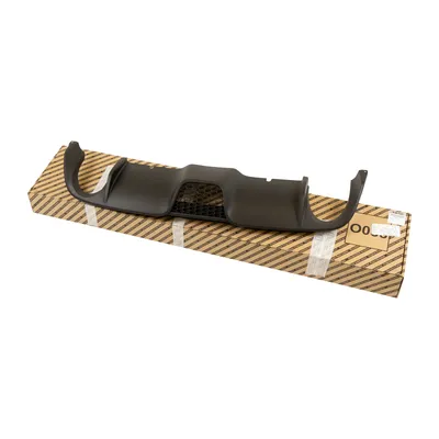 Grille bumper rear bottom black