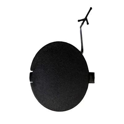 Front bumper cover tow hook