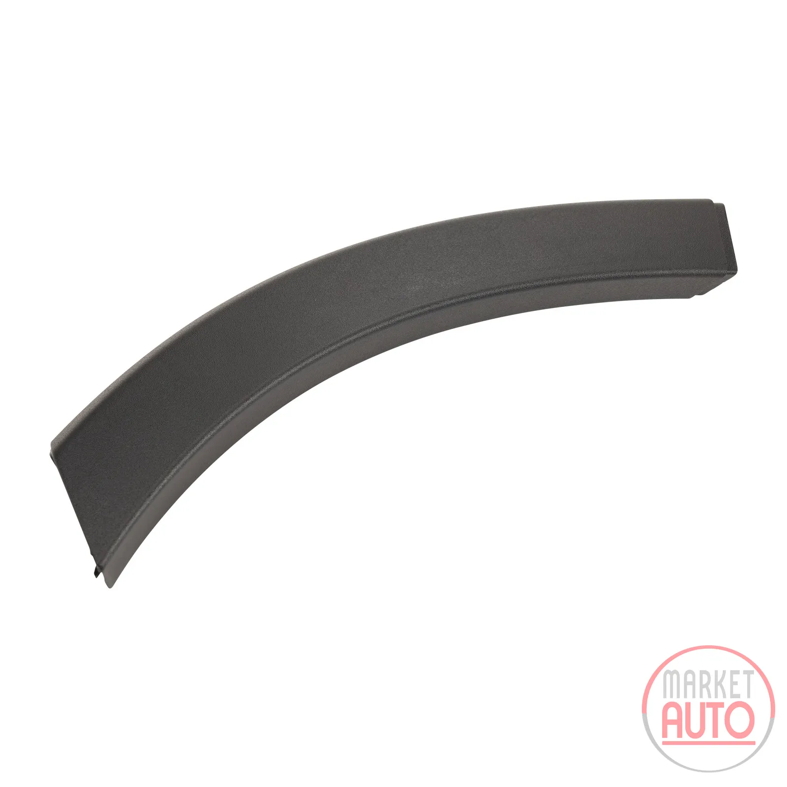 Cover strip on the right side of the front bumper