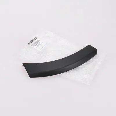 Cover strip on the left side of the front bumper