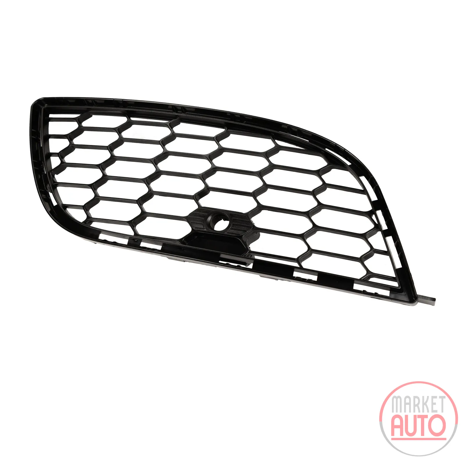 Radiator grille on the right bumper