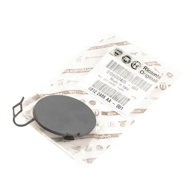 Cover cap/plug on the front bumper