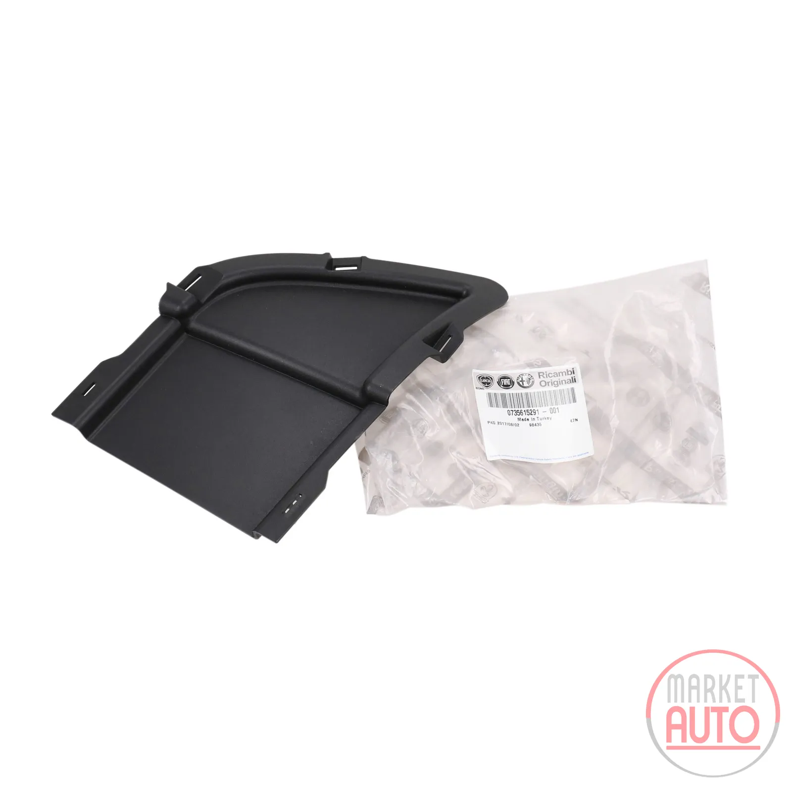 Deflector for the front bumper