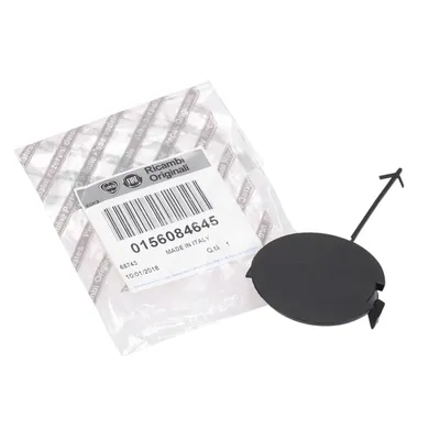 Rear bumper cover cap black