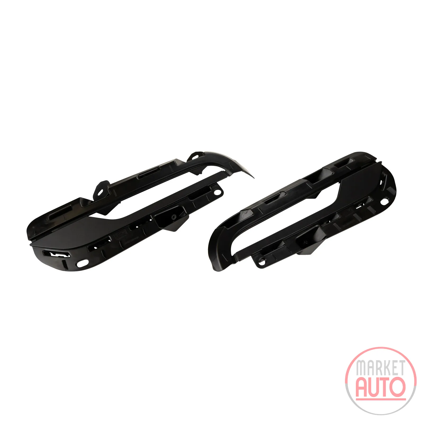Cover caps for the front bumper