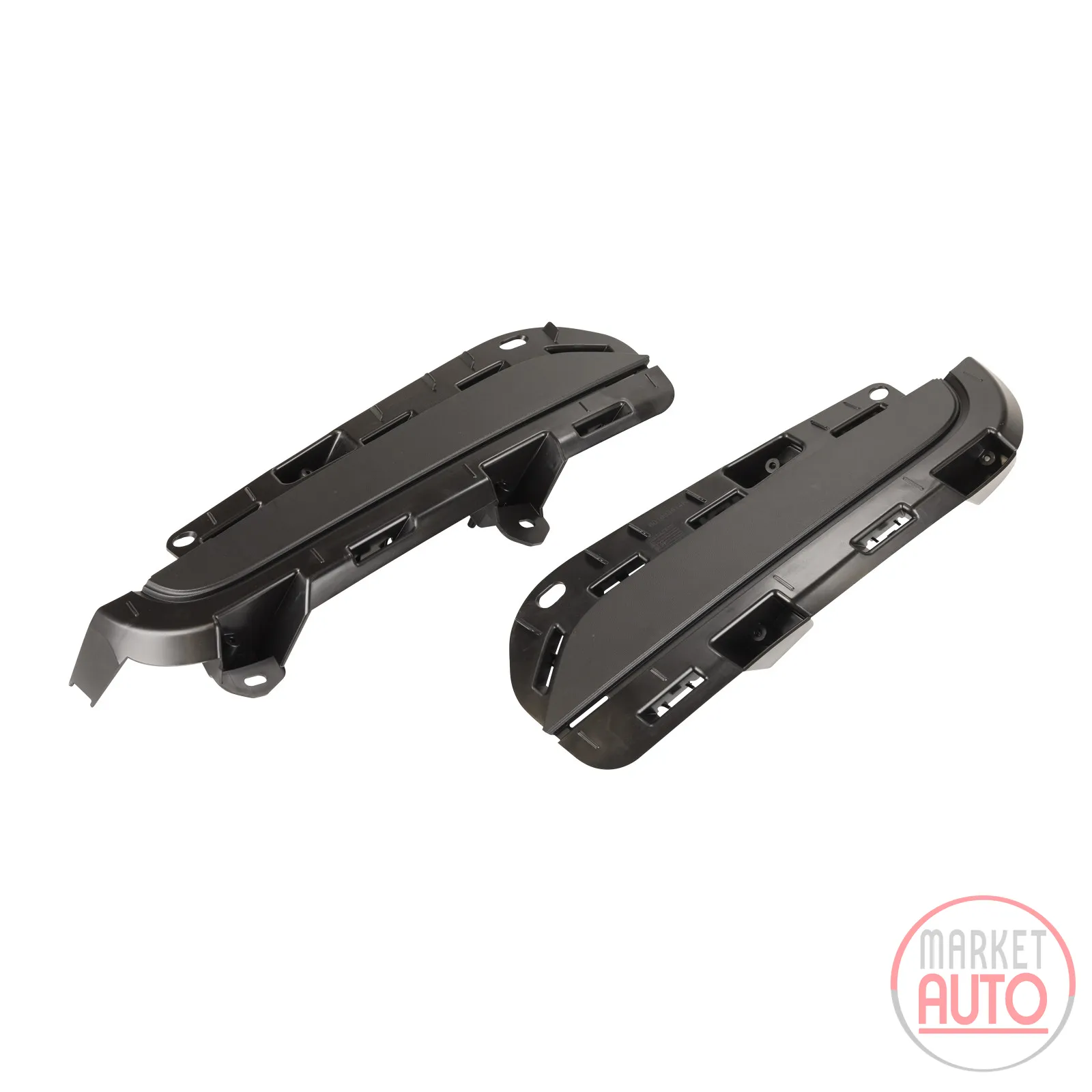 Cover caps for the front bumper