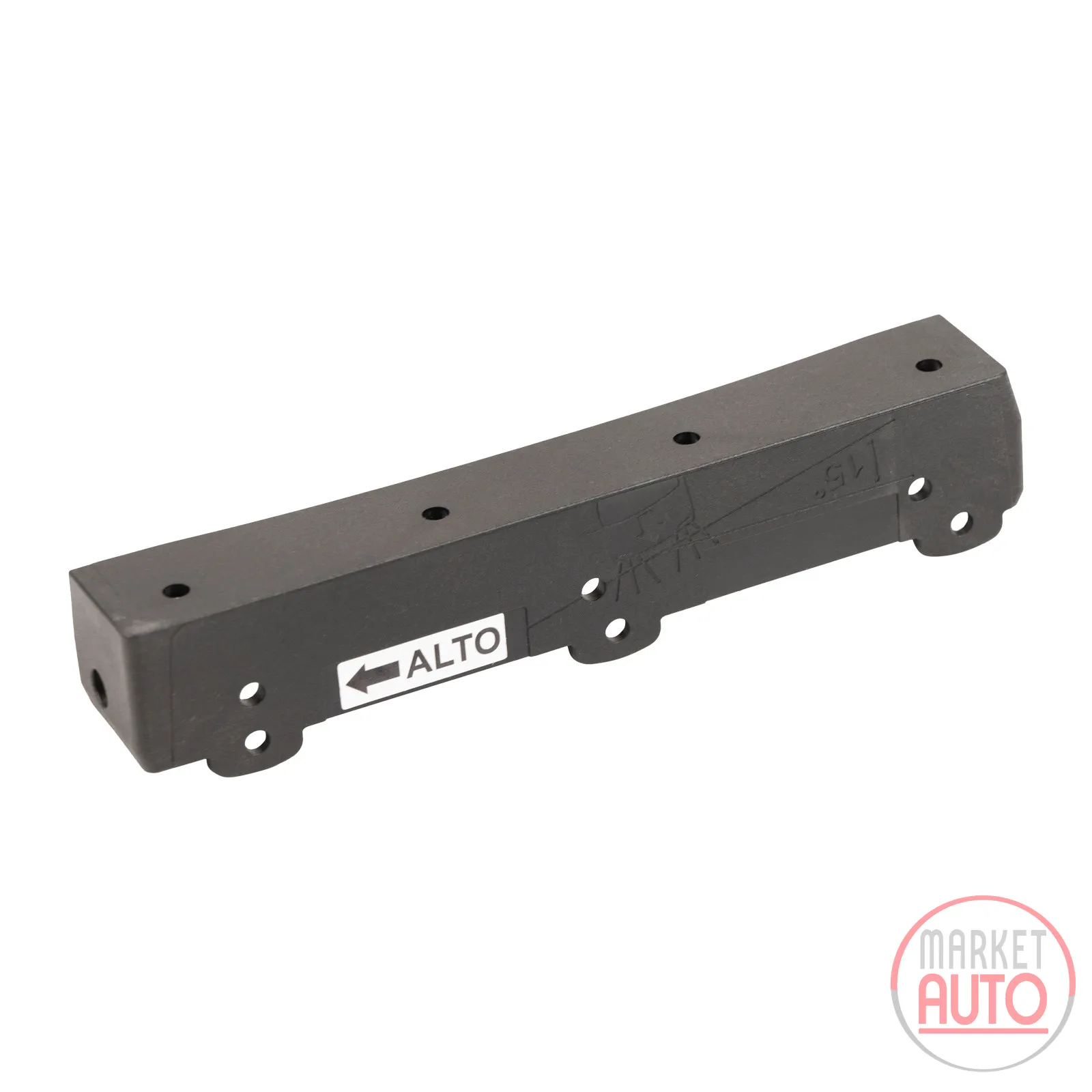 Right bracket for the headlight front bumper