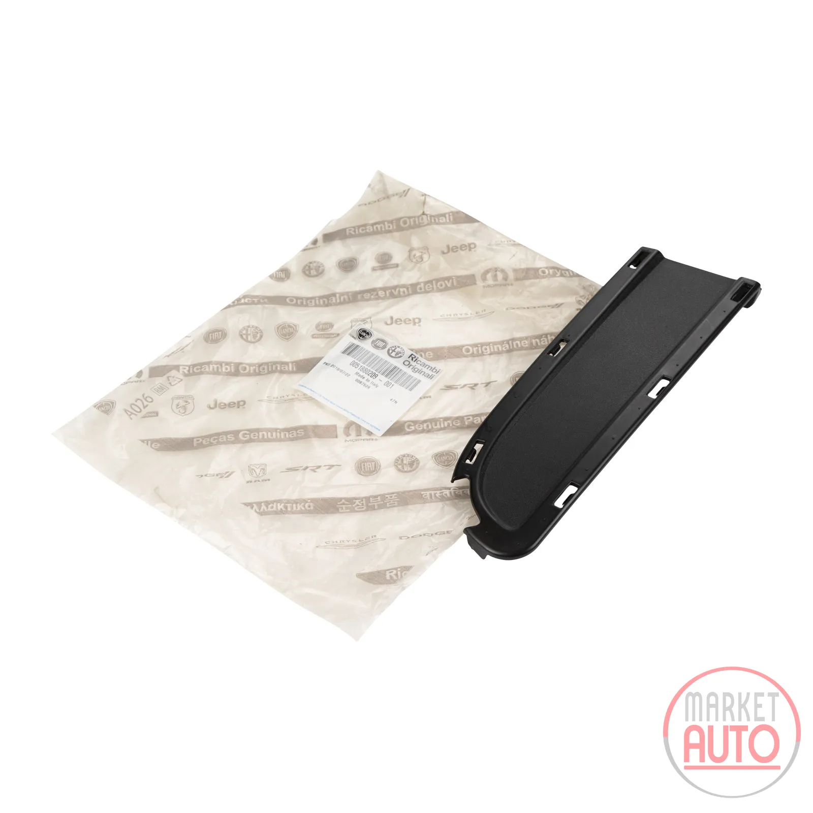 Cover cap for the front bumper