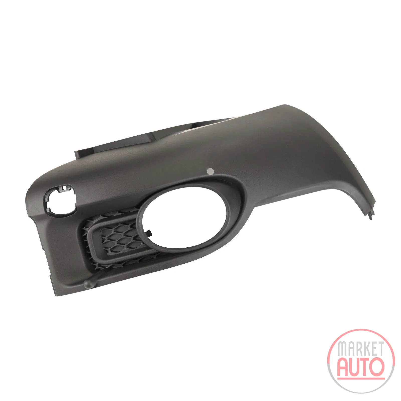Cover cap for the front bumper right