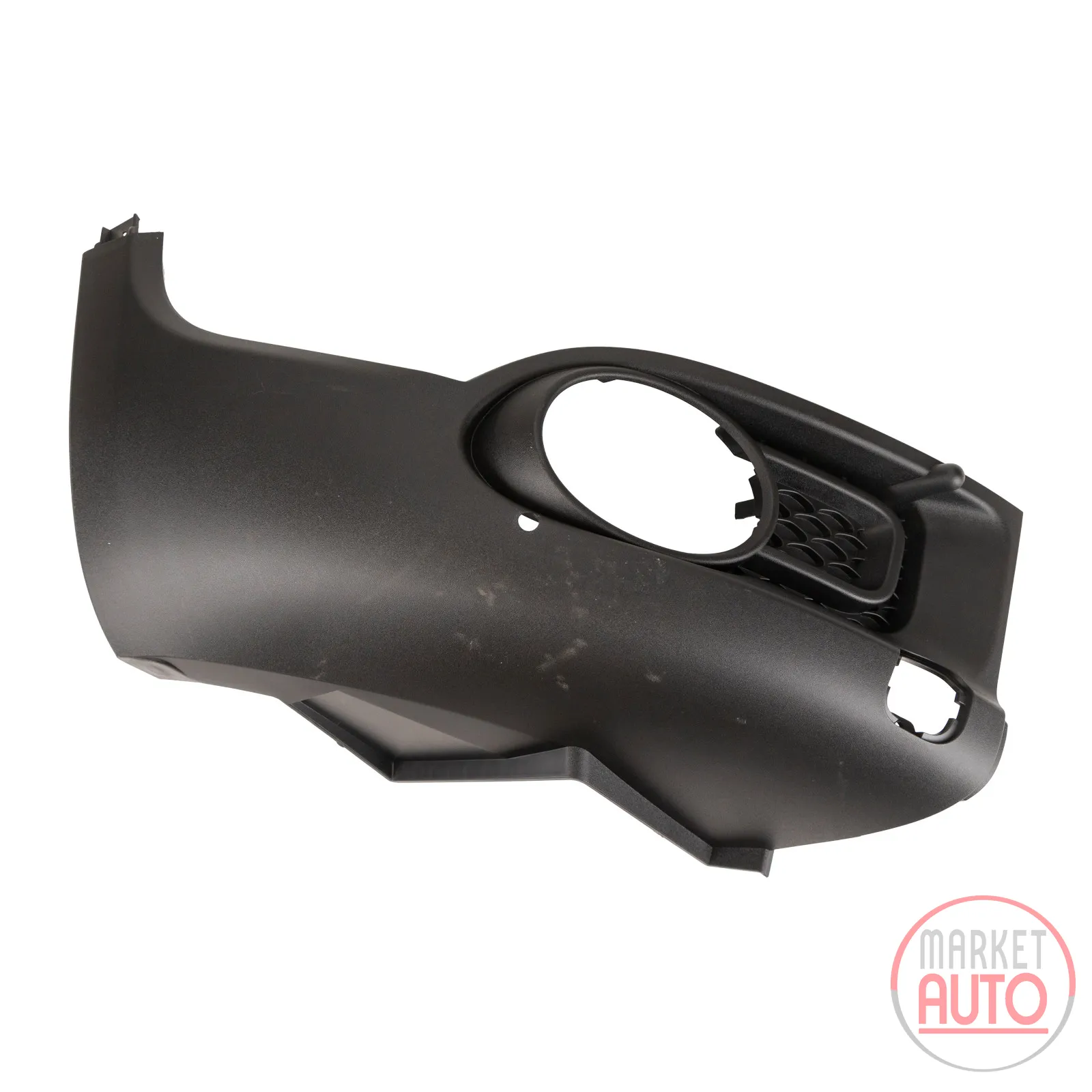 Cover cap for the front bumper right