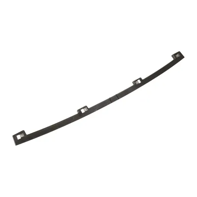 Cover strip for the front bumper