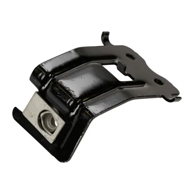 Holder for the rear bumper in the middle