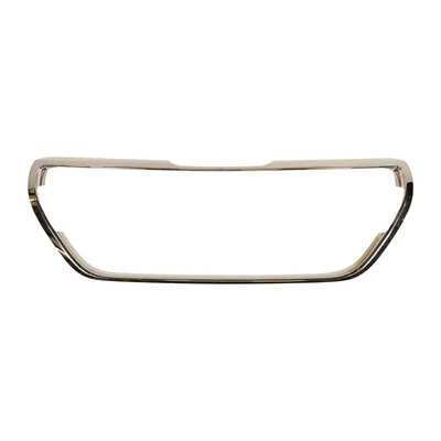 Chrome strip radiator grille