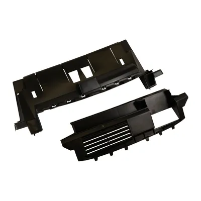 Air deflector top for the front bumper