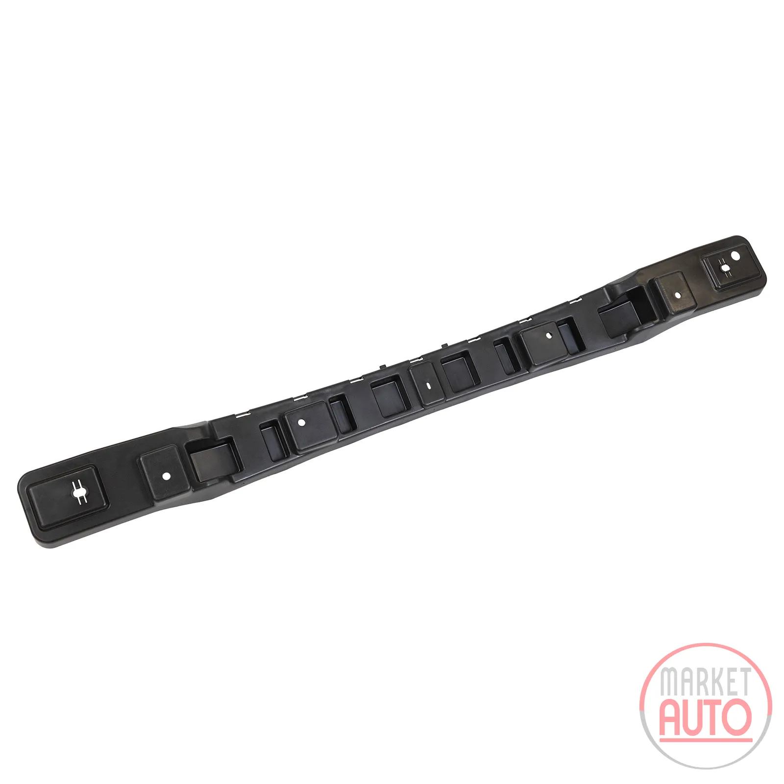 Bracket for the rear bumper center