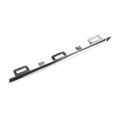 Trim strip for the front bumper top right