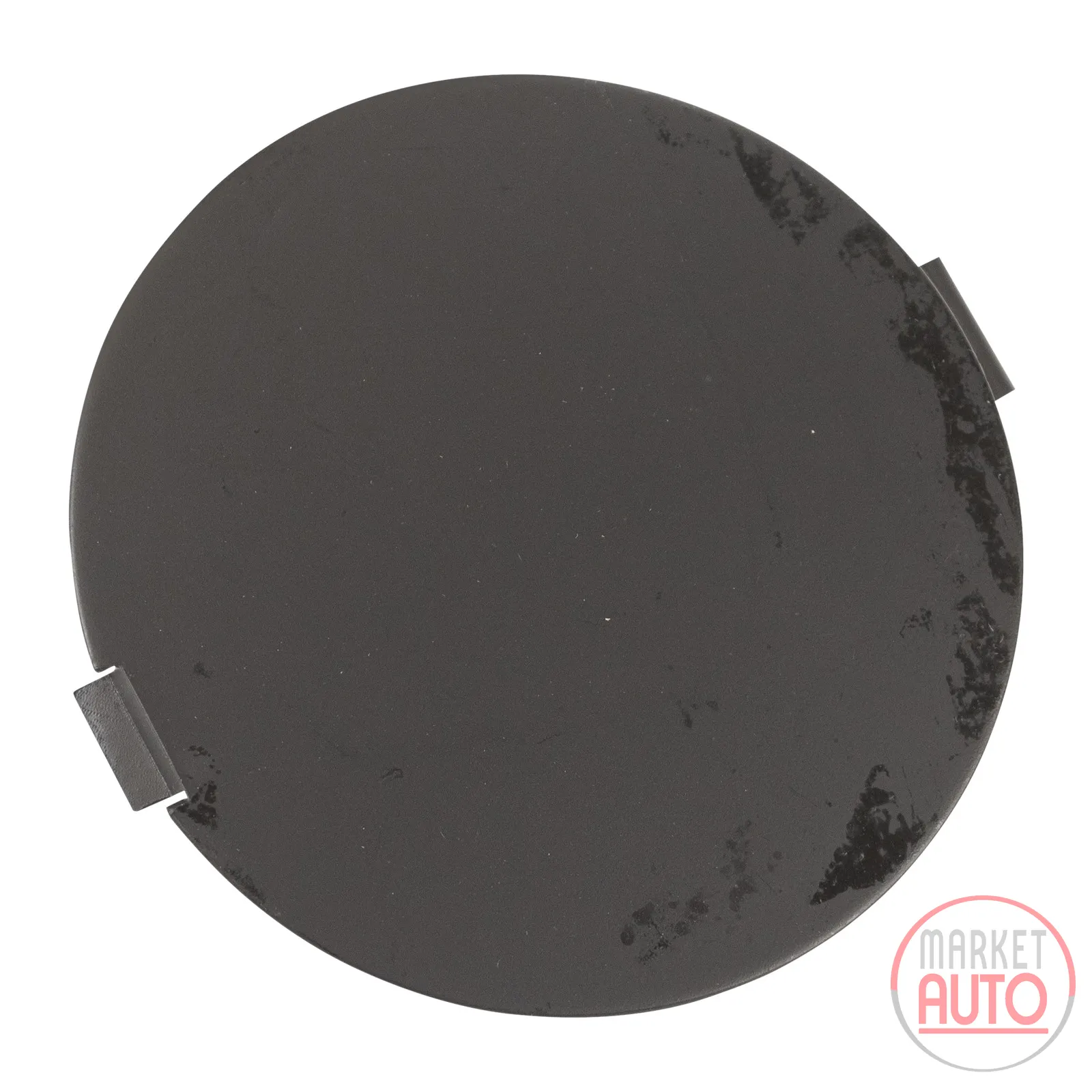 Cover cap for the front bumper