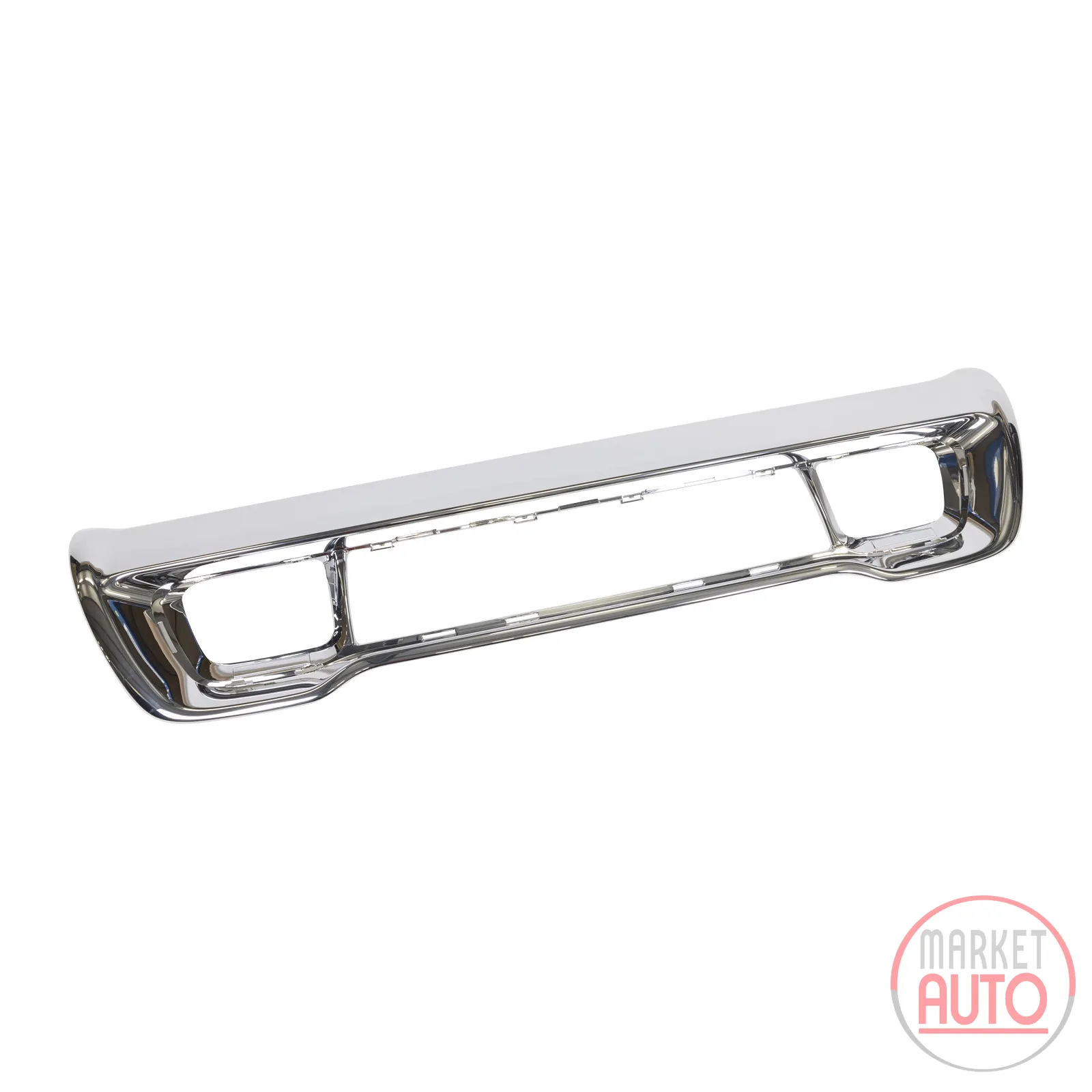 Front bumper trim strip