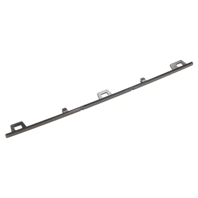 Rear bumper trim strip