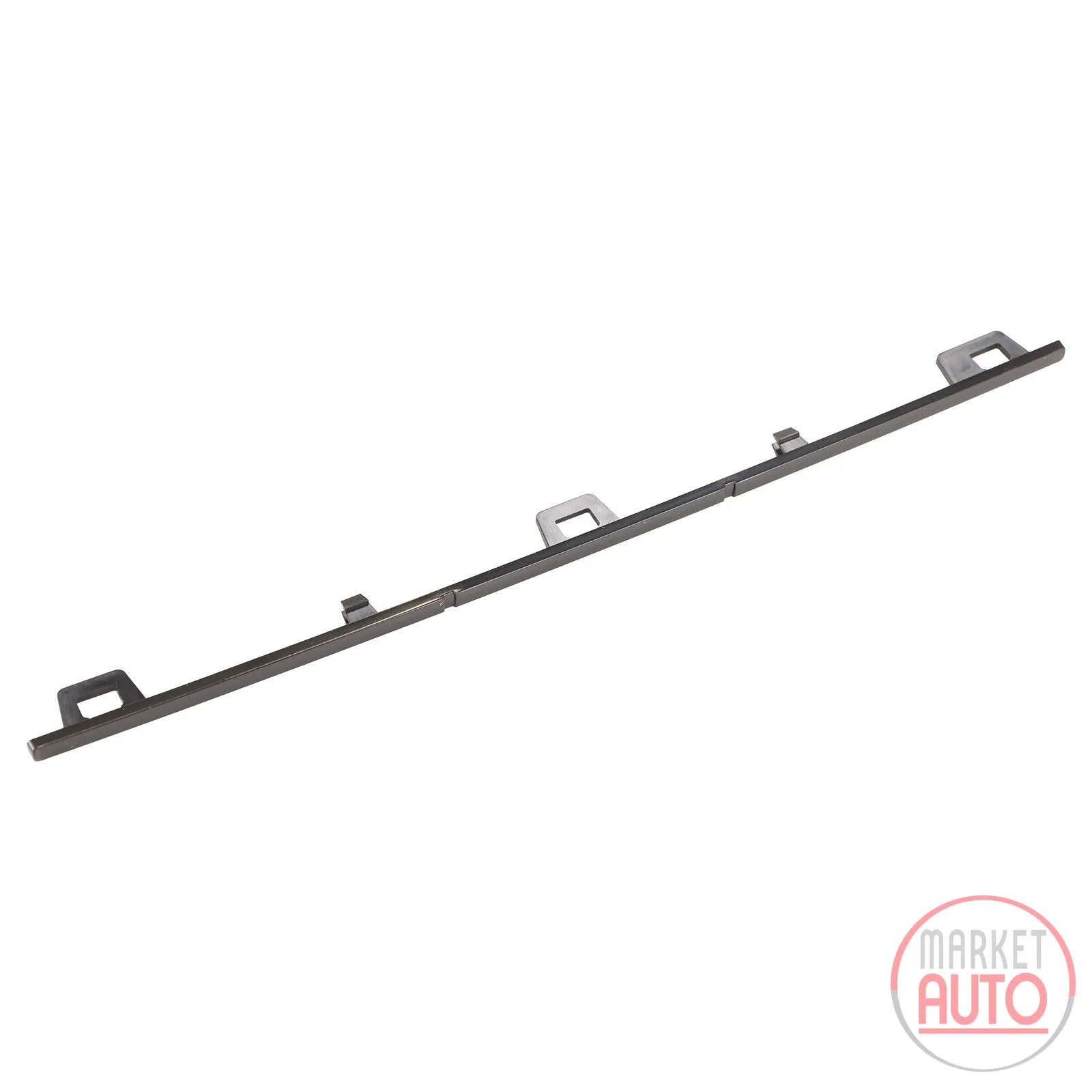 Rear bumper trim strip