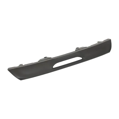 Rear bumper apron