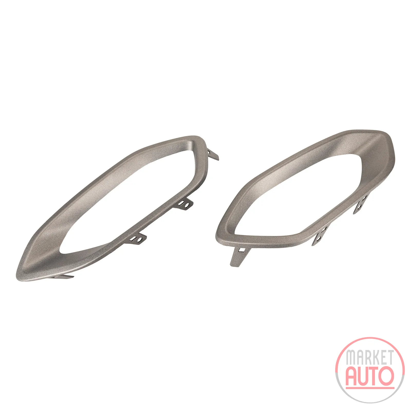Fog light frame set