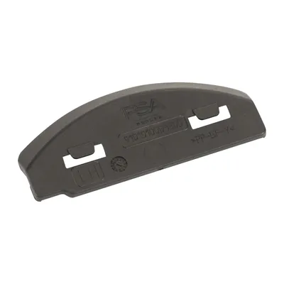 Cover cap for the front bumper left