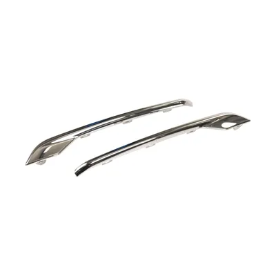 Front bumper trim strip