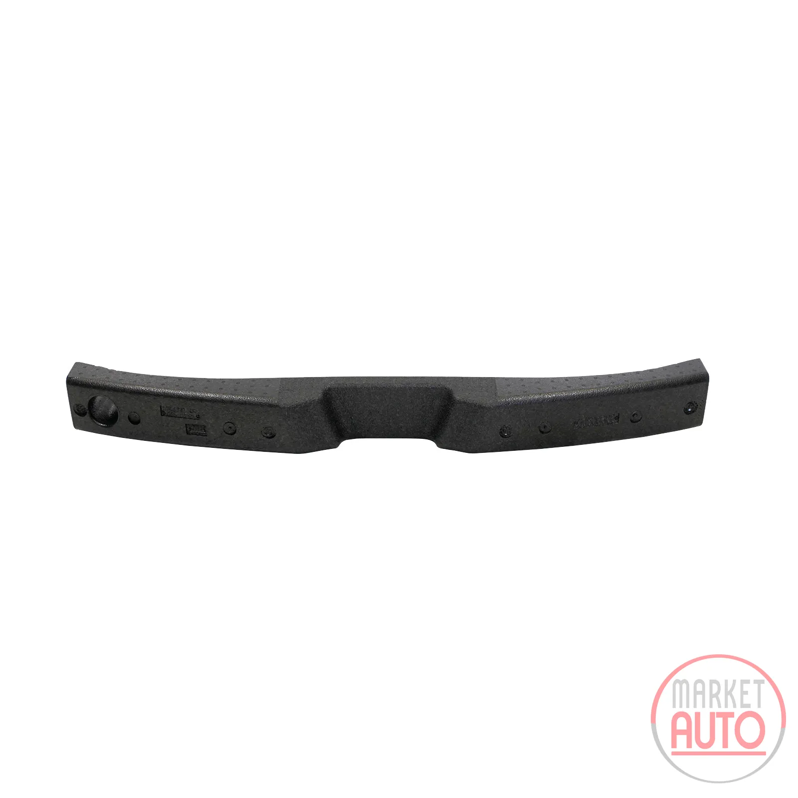 Impact absorber lubricating felt front bumper
