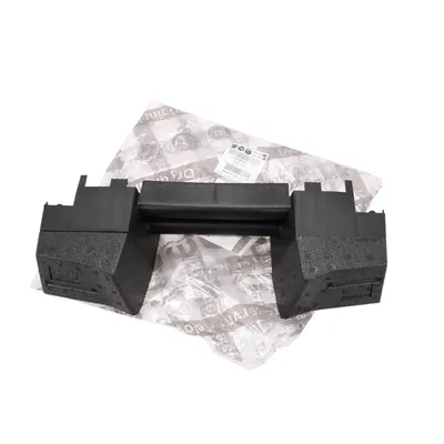 Impact absorber lubricating felt bumper front middle