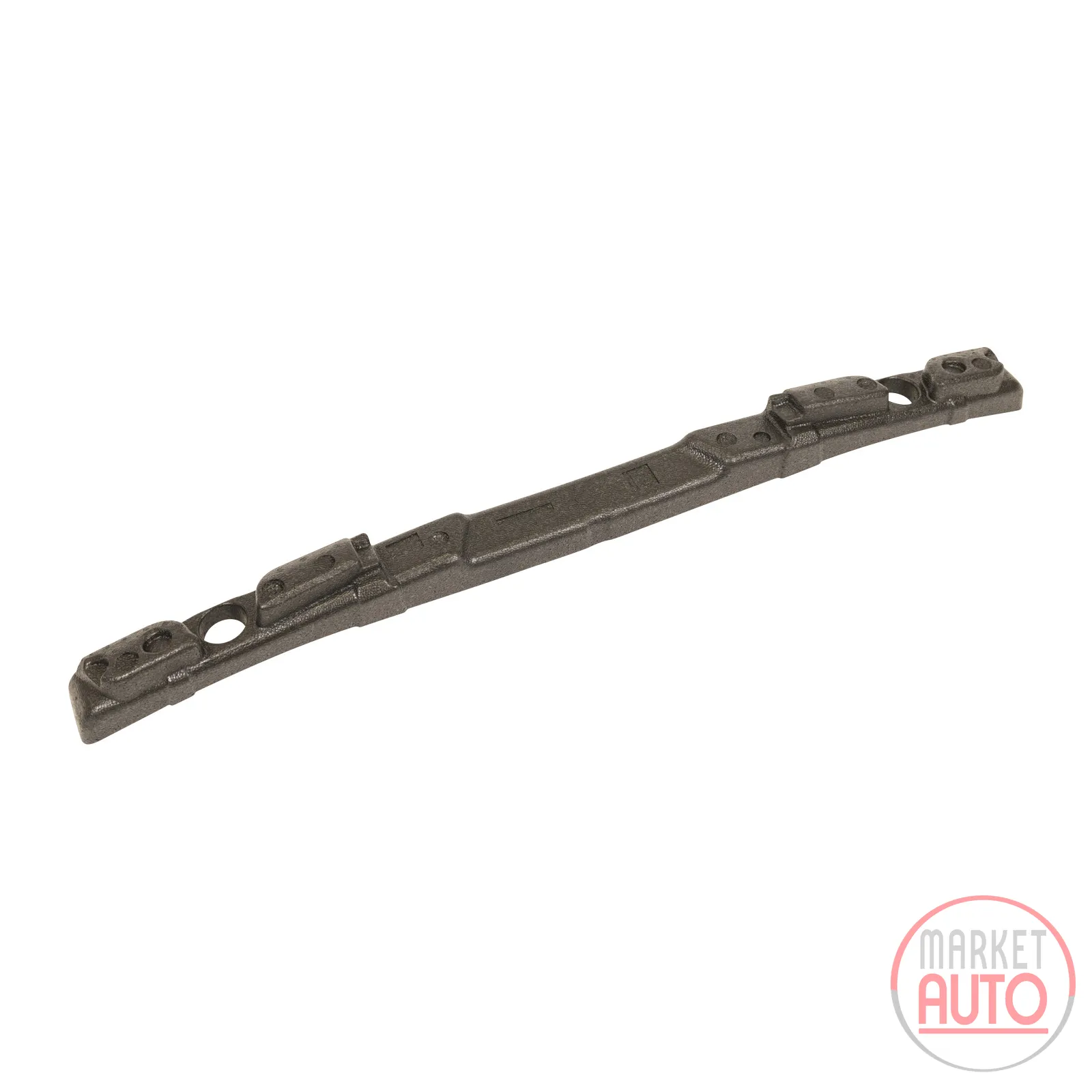 Lubricating felt for the front bumper
