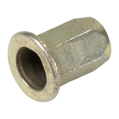 Rivet nut M 4 (yellow galvanized)