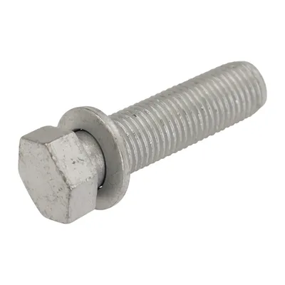 Screw for the wheel suspension