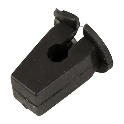 Black plastic nut screw