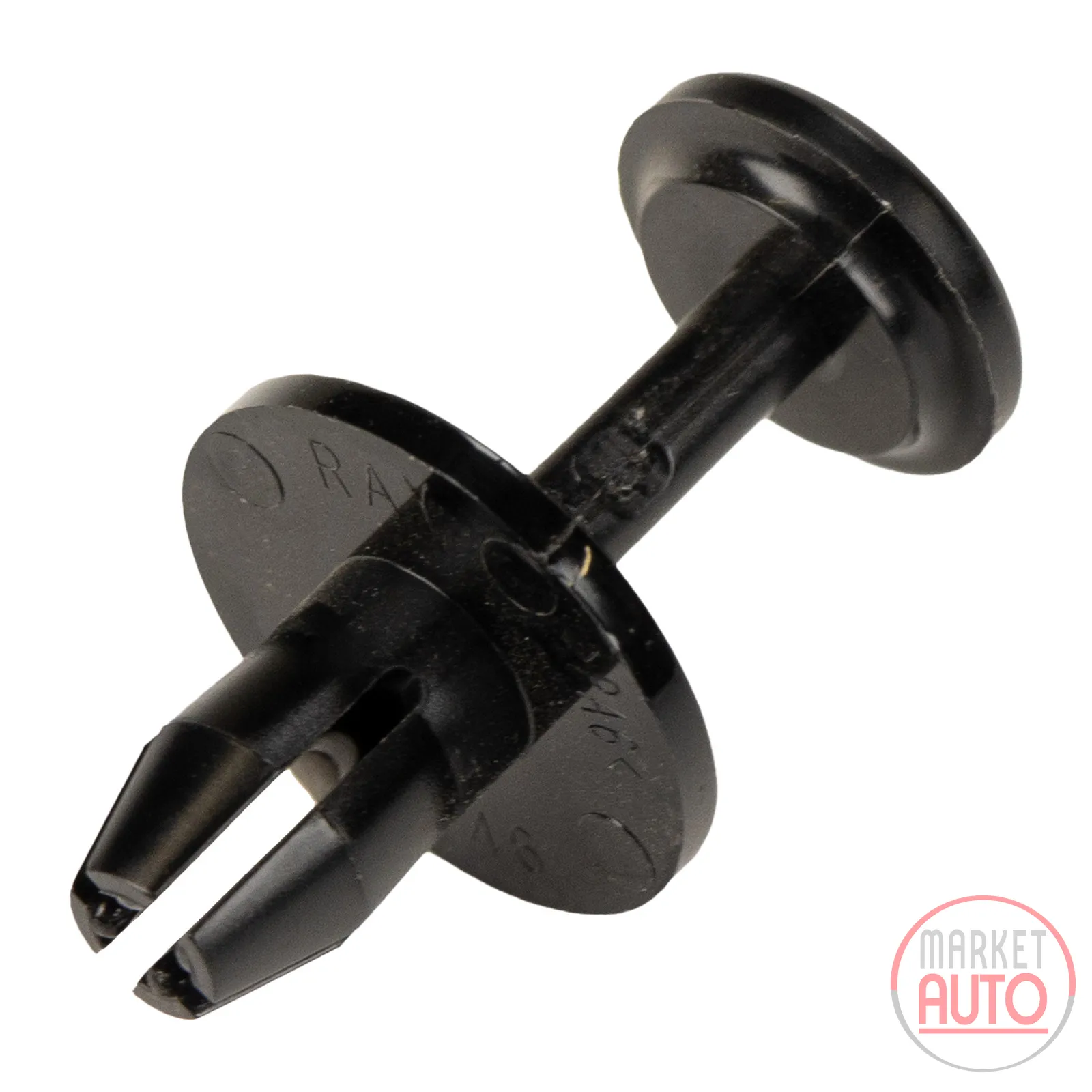 Clamp with pin clips black