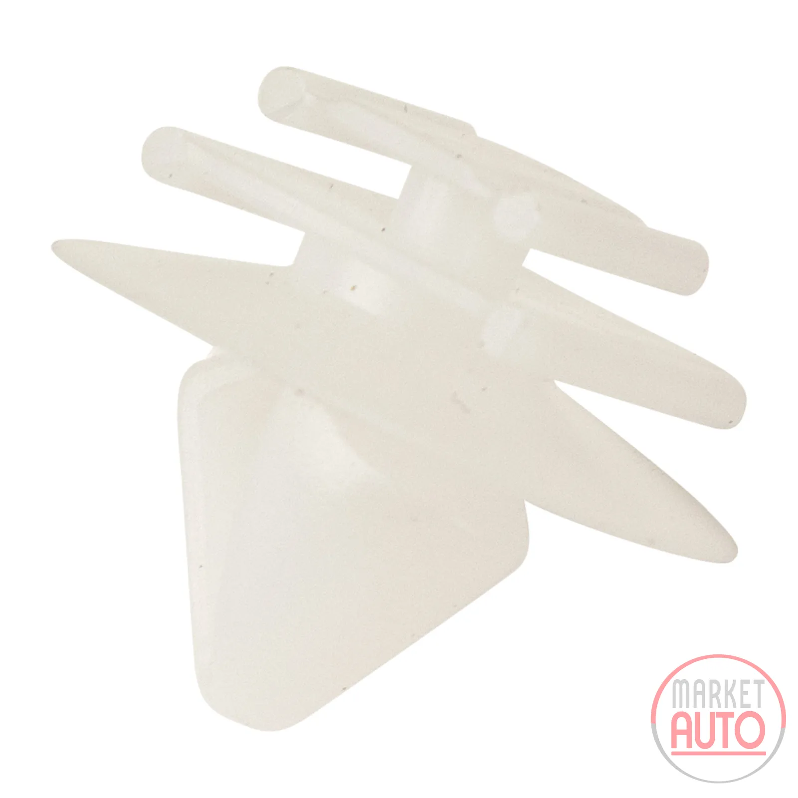 Clamping piece for trim strip clip