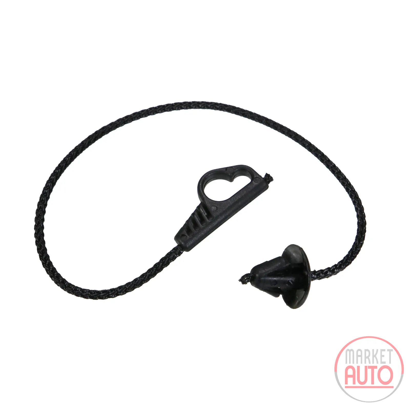 Holder bracket clip parcel shelf