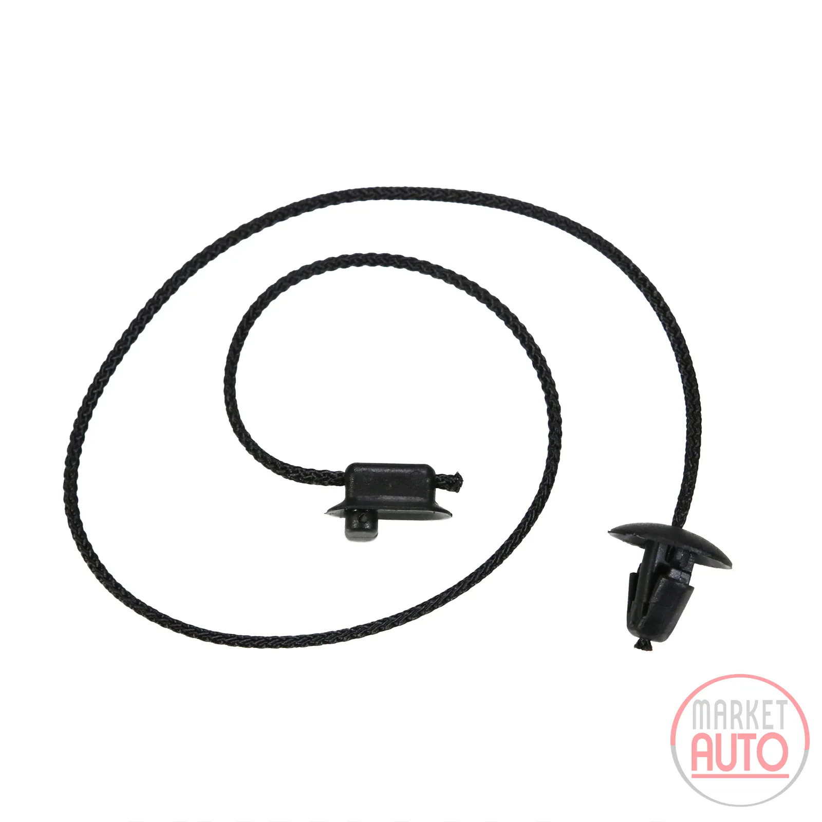Holder bracket clip parcel shelf