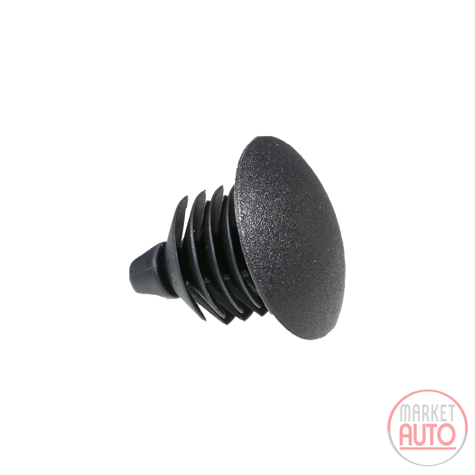 Black button for interior trim / dashboard