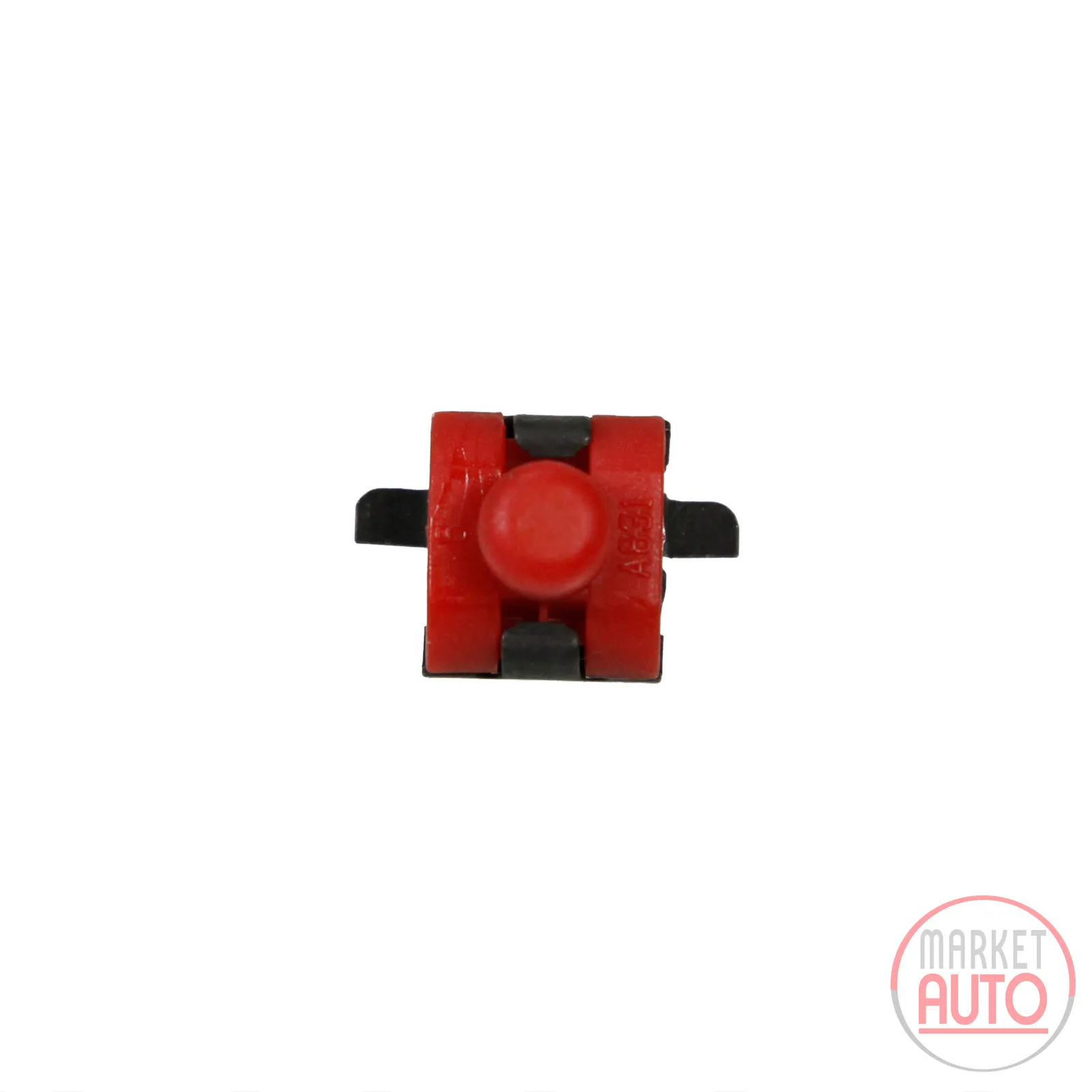 Clamping piece for the door handle lock red