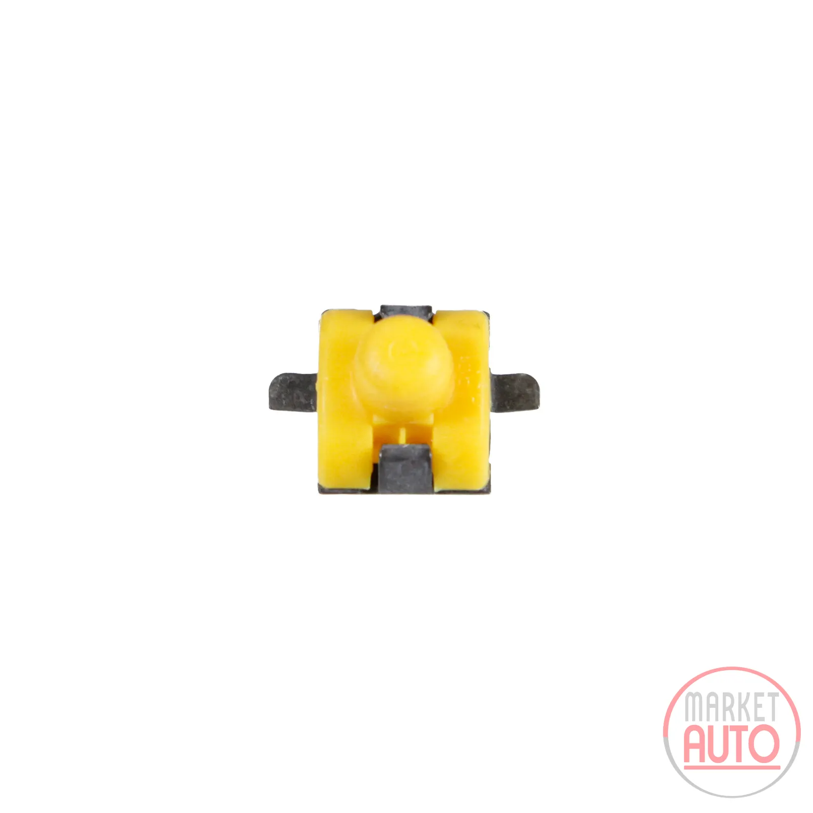 Clamping piece for the door handle lock yellow