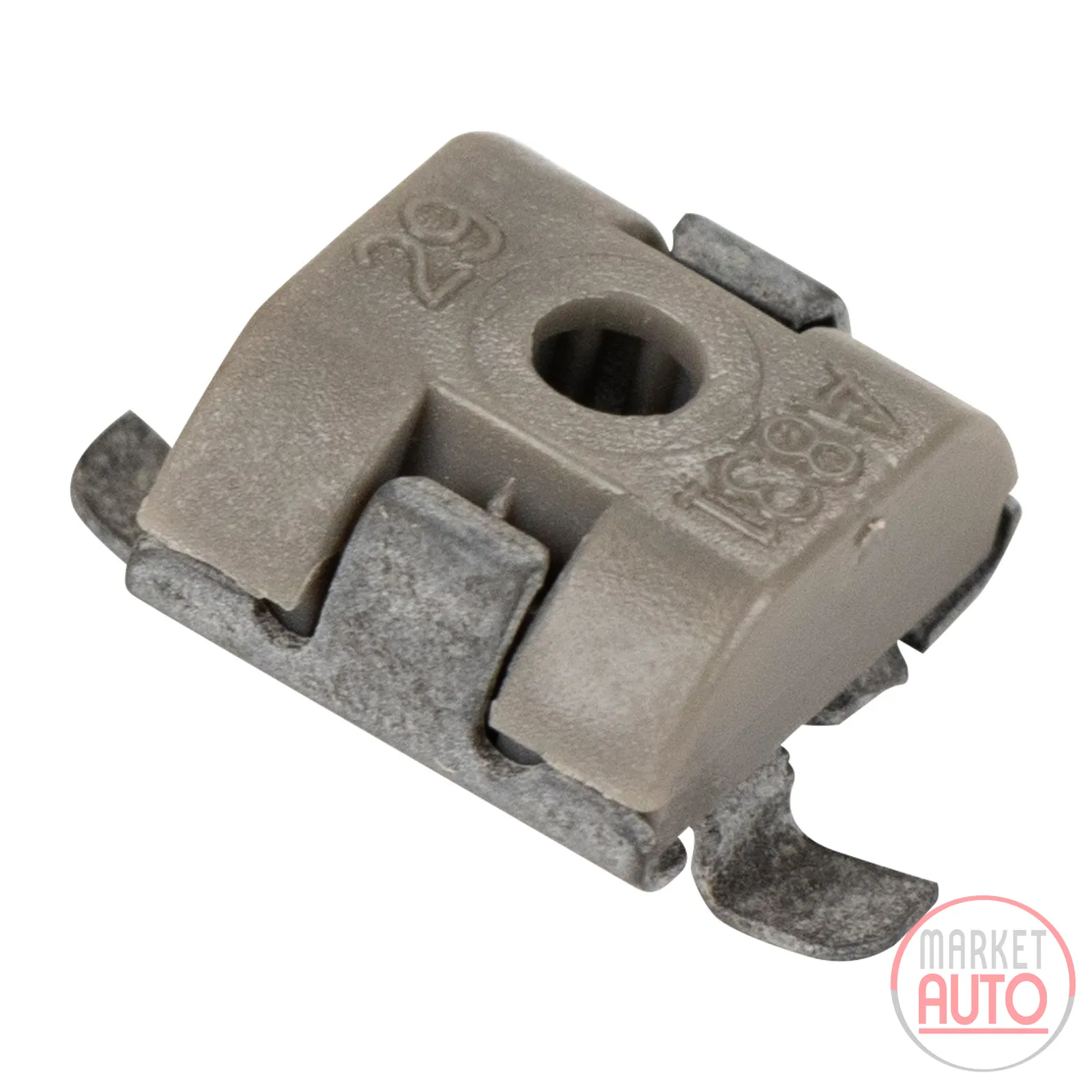 Clamping piece door handle