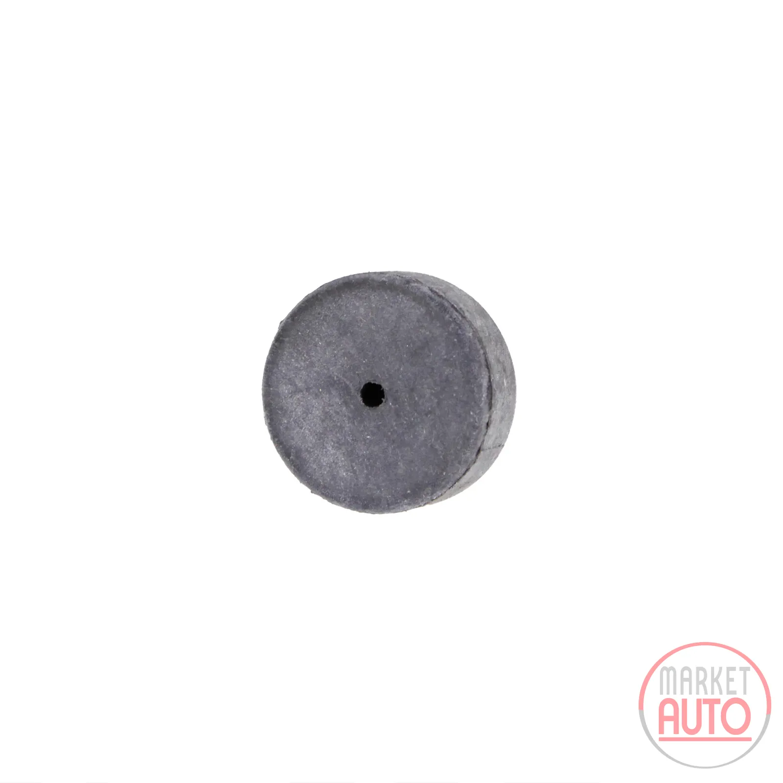 Rubber fastening clip