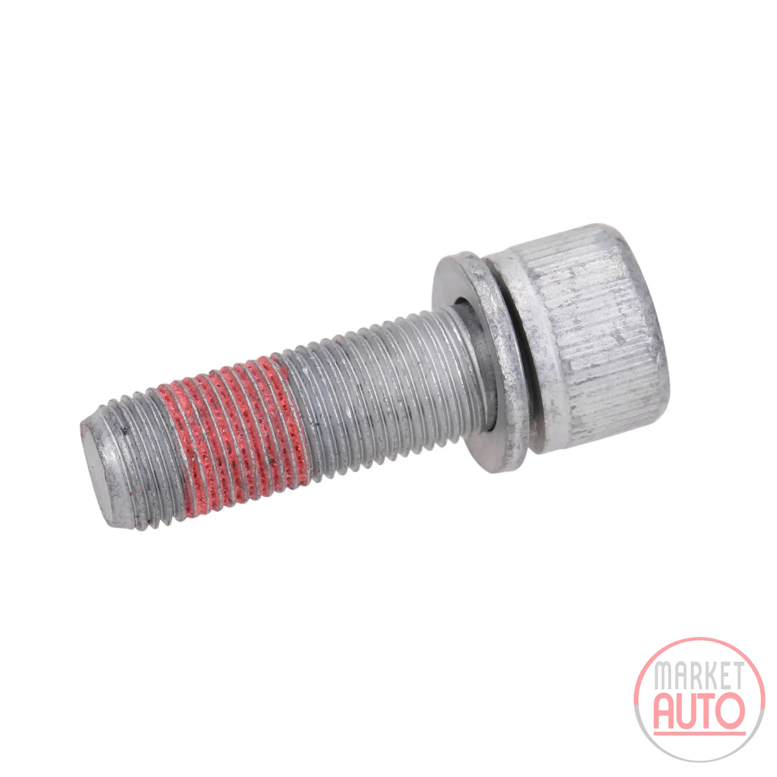 Screw with washer for front brake caliper