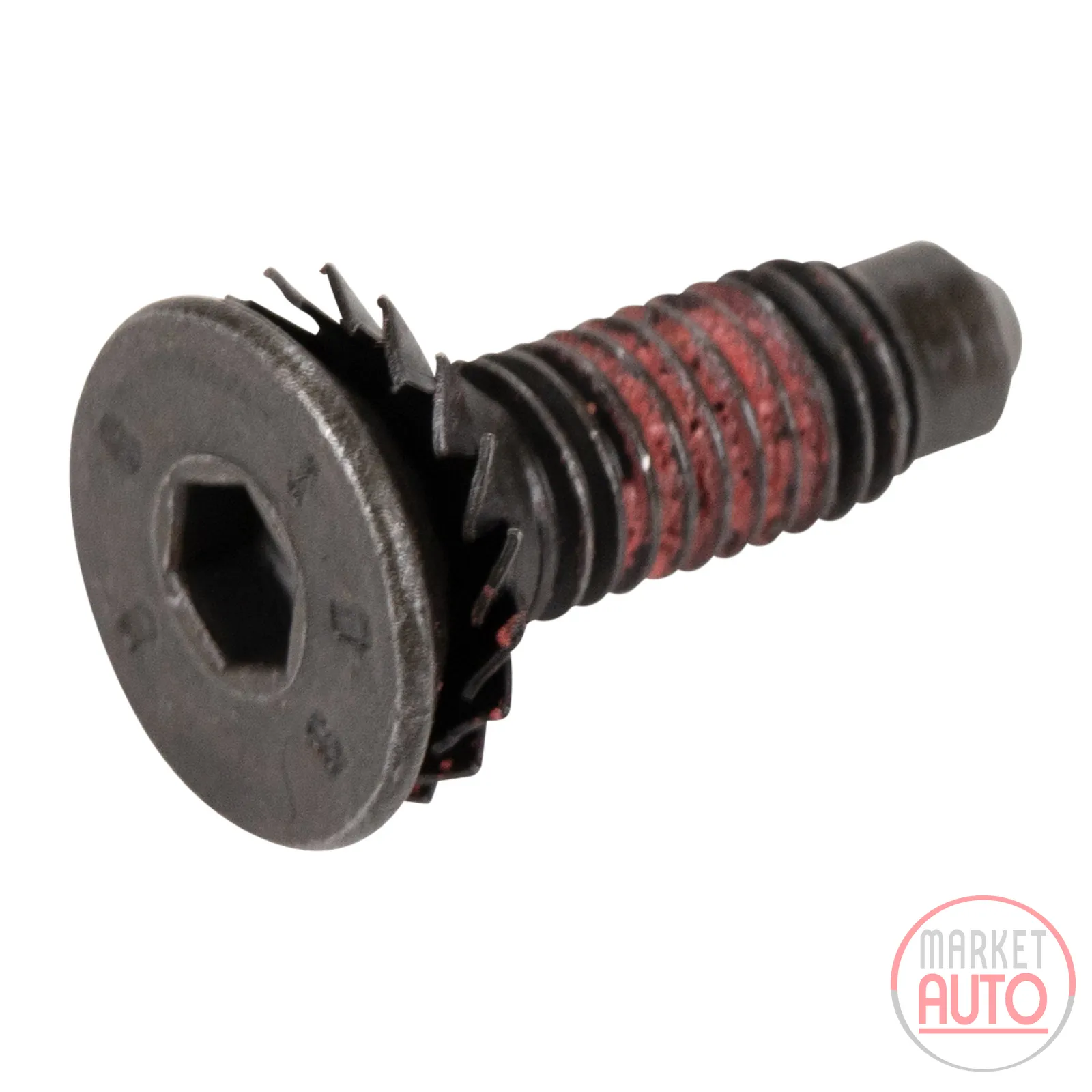 Screw with washer