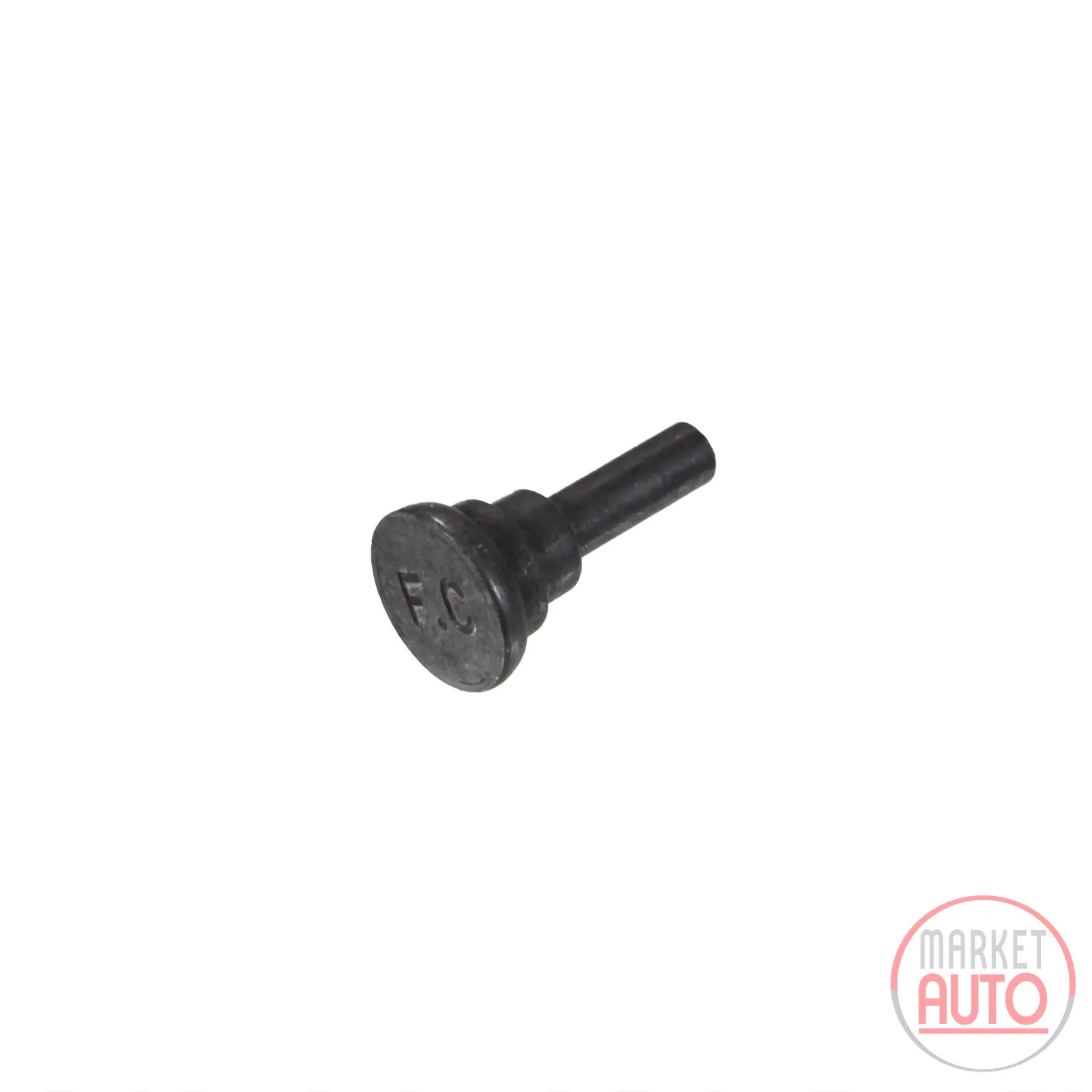 Rivet for the gear selector shaft
