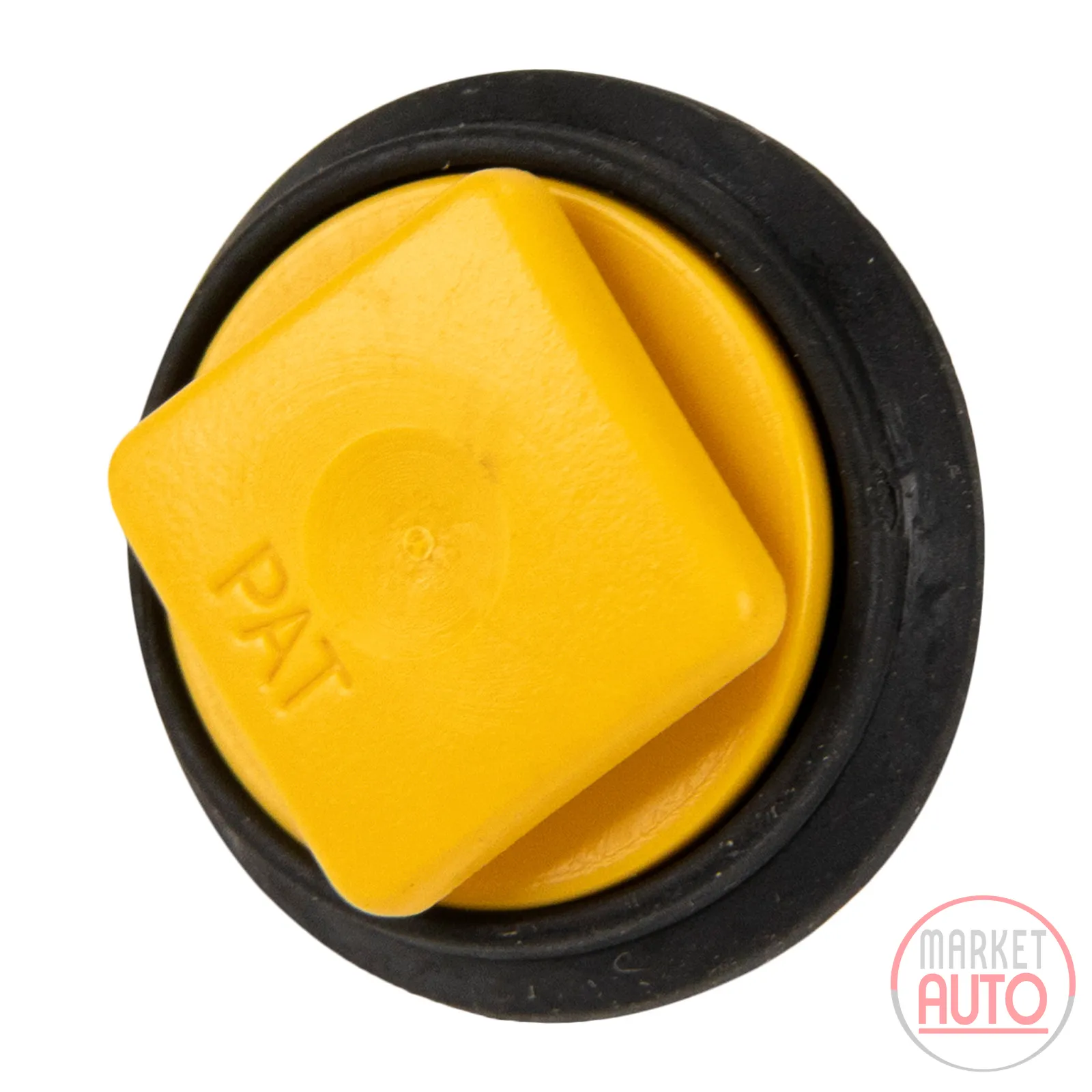Clamping piece for the trim strip